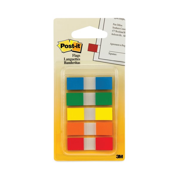 Post-It Flag, Dsp, 100, Port, Assrtd Stanrd, PK100 6835CF